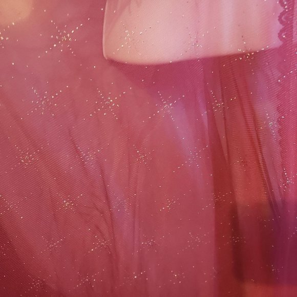 Vintage Lingerie Floor Length Tie Front Chemise - Picture 3 of 6